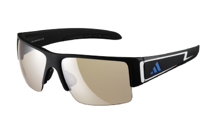 product g a gafas de sol adidas a376 retego 6061 matt black blue lente lst contrast light silver.jpeg en Óptica Sobrarbe